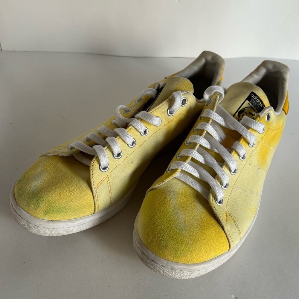 Pharrell x Adidas Stan Smith Men's Holi Yellow Sneakers